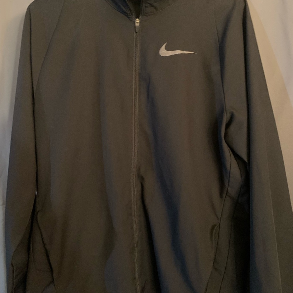 Nike Gray Windbreaker Jacket